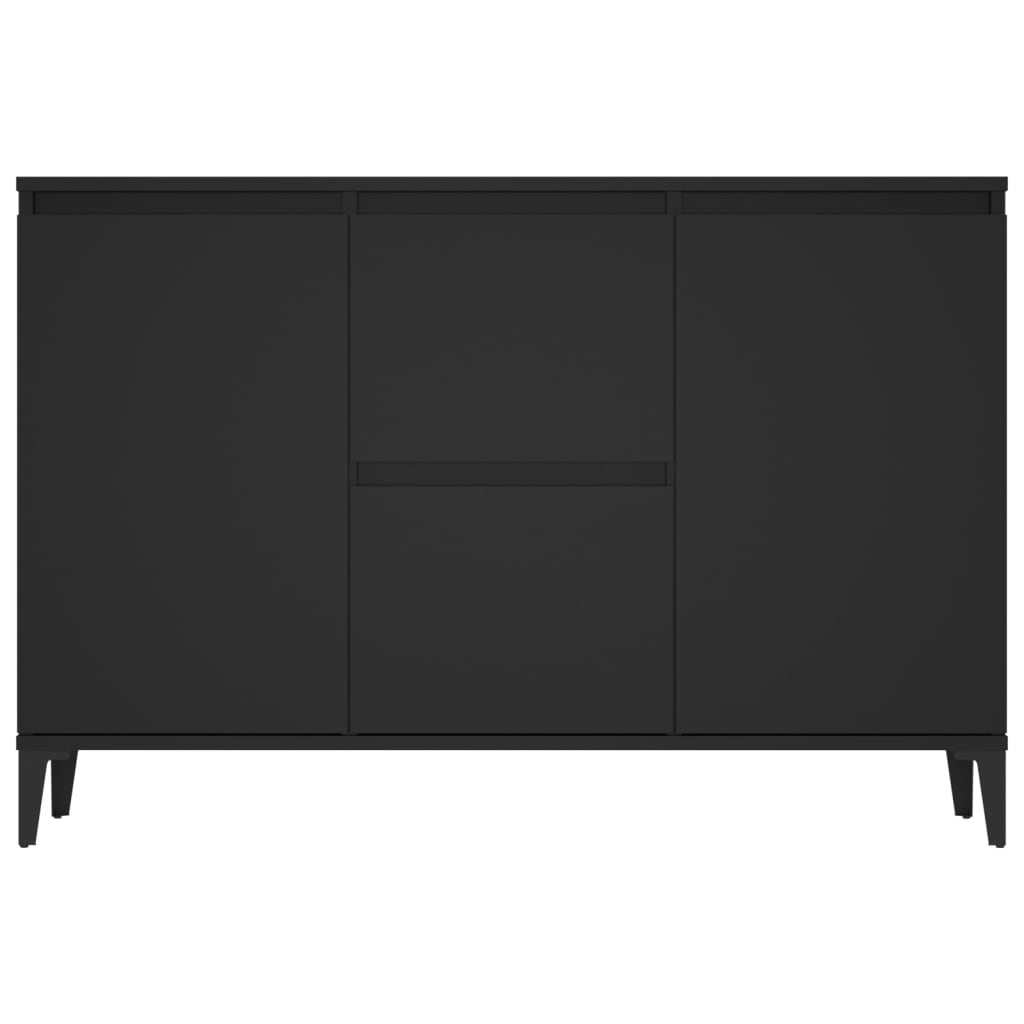 Sideboard Schwarz 104x35x70 cm Holzwerkstoff - Pazzar.ch