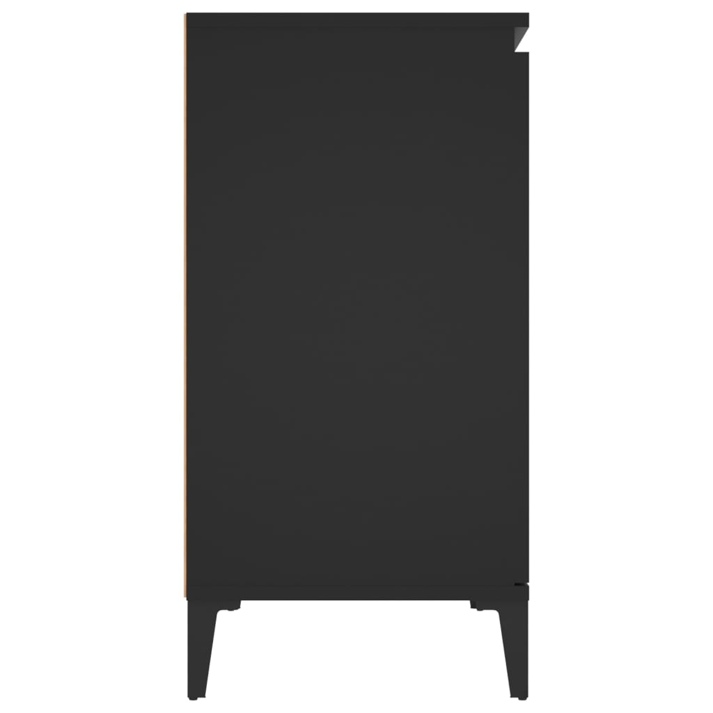 Sideboard Schwarz 104x35x70 cm Holzwerkstoff - Pazzar.ch