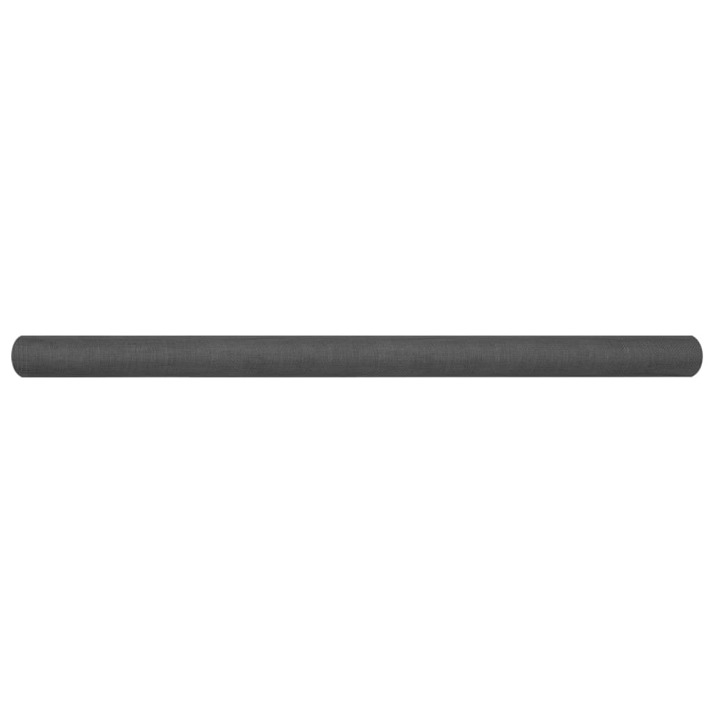 Fliegengitter Fiberglas 80x500 cm Schwarz - Pazzar.ch