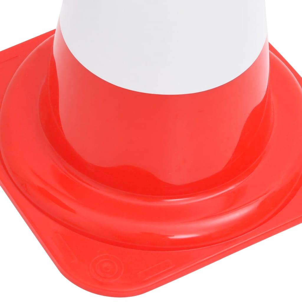 Leitkegel-Set mit 10 m Kette Rot und Weiß - Pazzar.ch