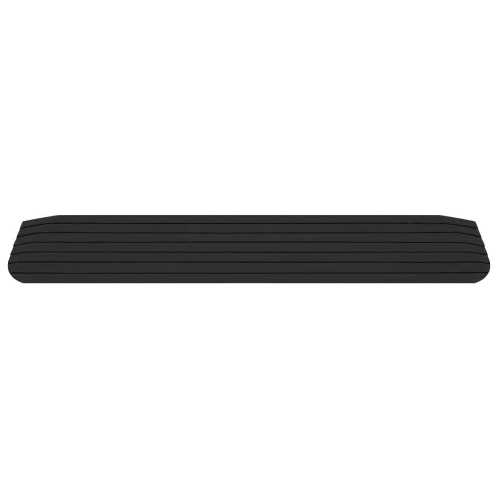 Schwellenrampen 2 Stk. 110x21x2,5 cm Gummi
