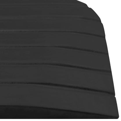 Schwellenrampen 2 Stk. 110x21x2,5 cm Gummi - Pazzar.ch