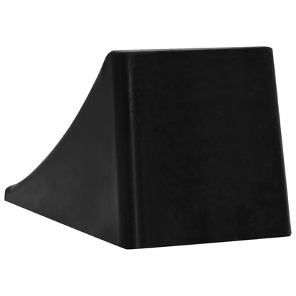 Unterlegkeile 4 Stk. 16x9x9 cm Gummi - Pazzar.ch