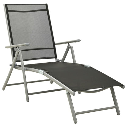 9-tlg. Garten-Lounge-Set Schwarz und Silbern - Pazzar.ch