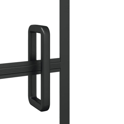 Duschkabine ESG 116x140 cm Schwarz - Pazzar.ch