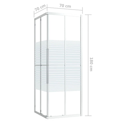 Duschkabine ESG 70x70x180 cm - Pazzar.ch