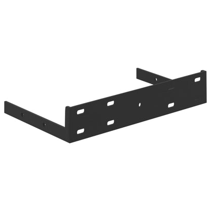 Schweberegal Eichen-Optik und Weiß 23x23,5x3,8 cm MDF - Pazzar.ch