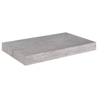Schweberegale 4 Stk. Betongrau 40x23x3,8 cm MDF - Pazzar.ch
