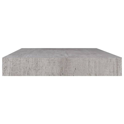 Schweberegale 4 Stk. Betongrau 40x23x3,8 cm MDF - Pazzar.ch