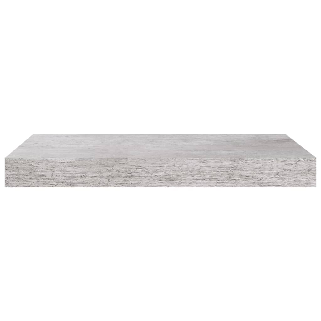 Schweberegale 4 Stk. Betongrau 40x23x3,8 cm MDF - Pazzar.ch