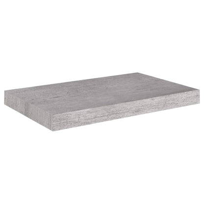 Schweberegal Betongrau 50x23x3,8 cm MDF - Pazzar.ch