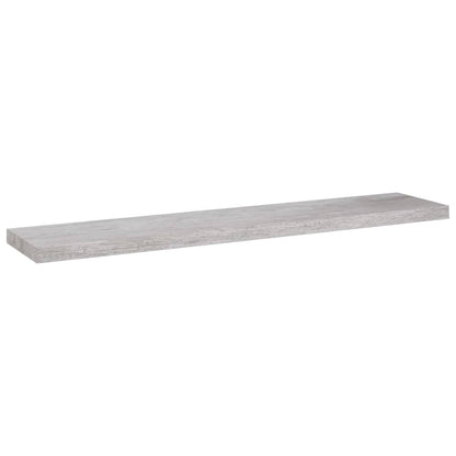 Schweberegale 4 Stk. Betongrau 120x23,5x3,8 cm MDF - Pazzar.ch