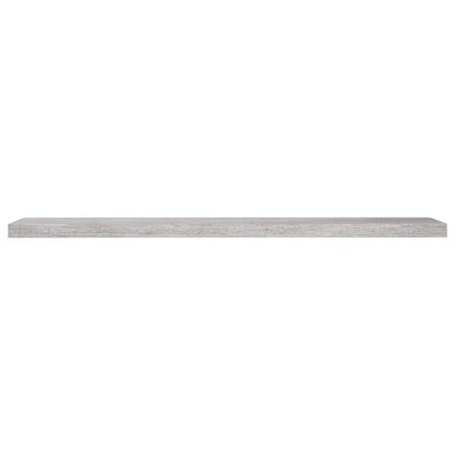 Schweberegale 4 Stk. Betongrau 120x23,5x3,8 cm MDF - Pazzar.ch