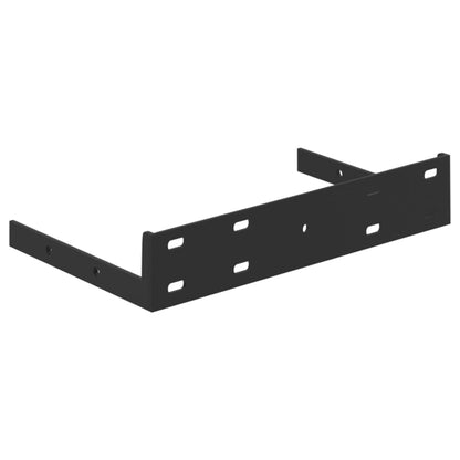 Eck-Schweberegale 2 Stk. Betongrau 35x35x3,8 cm MDF - Pazzar.ch