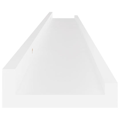 Wandregale 4 Stk. Weiß 100x9x3 cm - Pazzar.ch