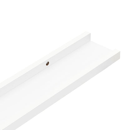 Wandregale 4 Stk. Weiß 100x9x3 cm - Pazzar.ch