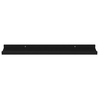 Wandregale 4 Stk. Schwarz 60x9x3 cm - Pazzar.ch