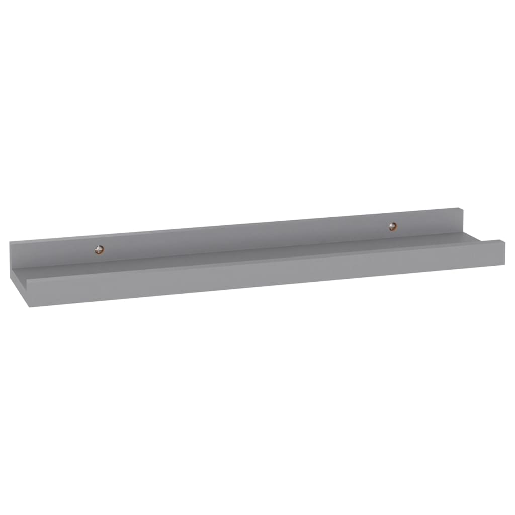 Wandregale 4 Stk. Grau 40x9x3 cm - Pazzar.ch