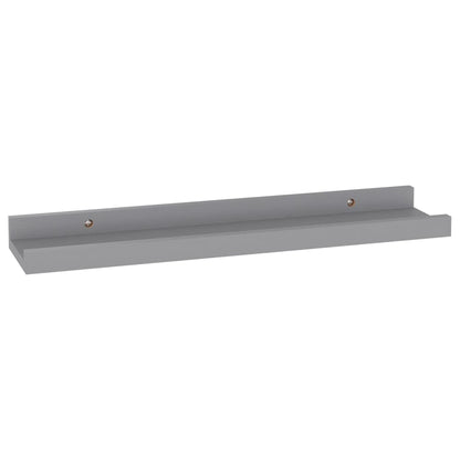 Wandregale 4 Stk. Grau 40x9x3 cm - Pazzar.ch