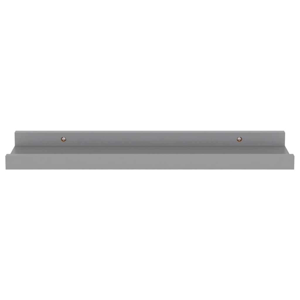 Wandregale 4 Stk. Grau 40x9x3 cm - Pazzar.ch