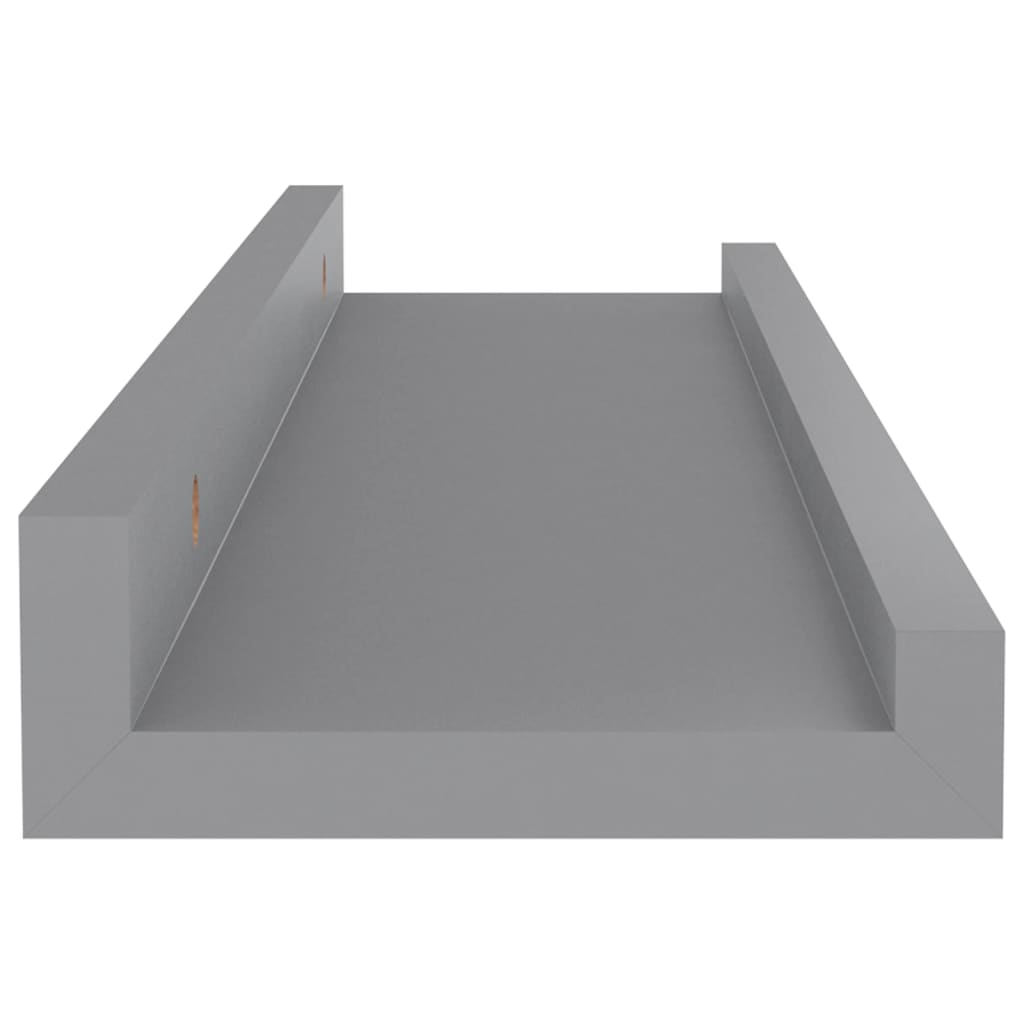 Wandregale 4 Stk. Grau 40x9x3 cm - Pazzar.ch