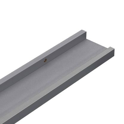 Wandregale 4 Stk. Grau 40x9x3 cm - Pazzar.ch