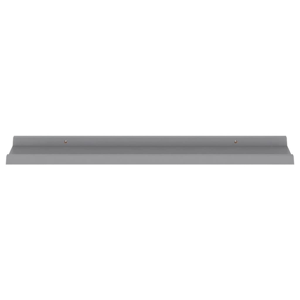 Wandregale 4 Stk. Grau 80x9x3 cm - Pazzar.ch
