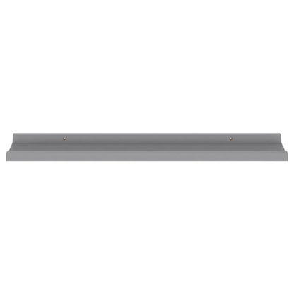 Wandregale 4 Stk. Grau 80x9x3 cm - Pazzar.ch
