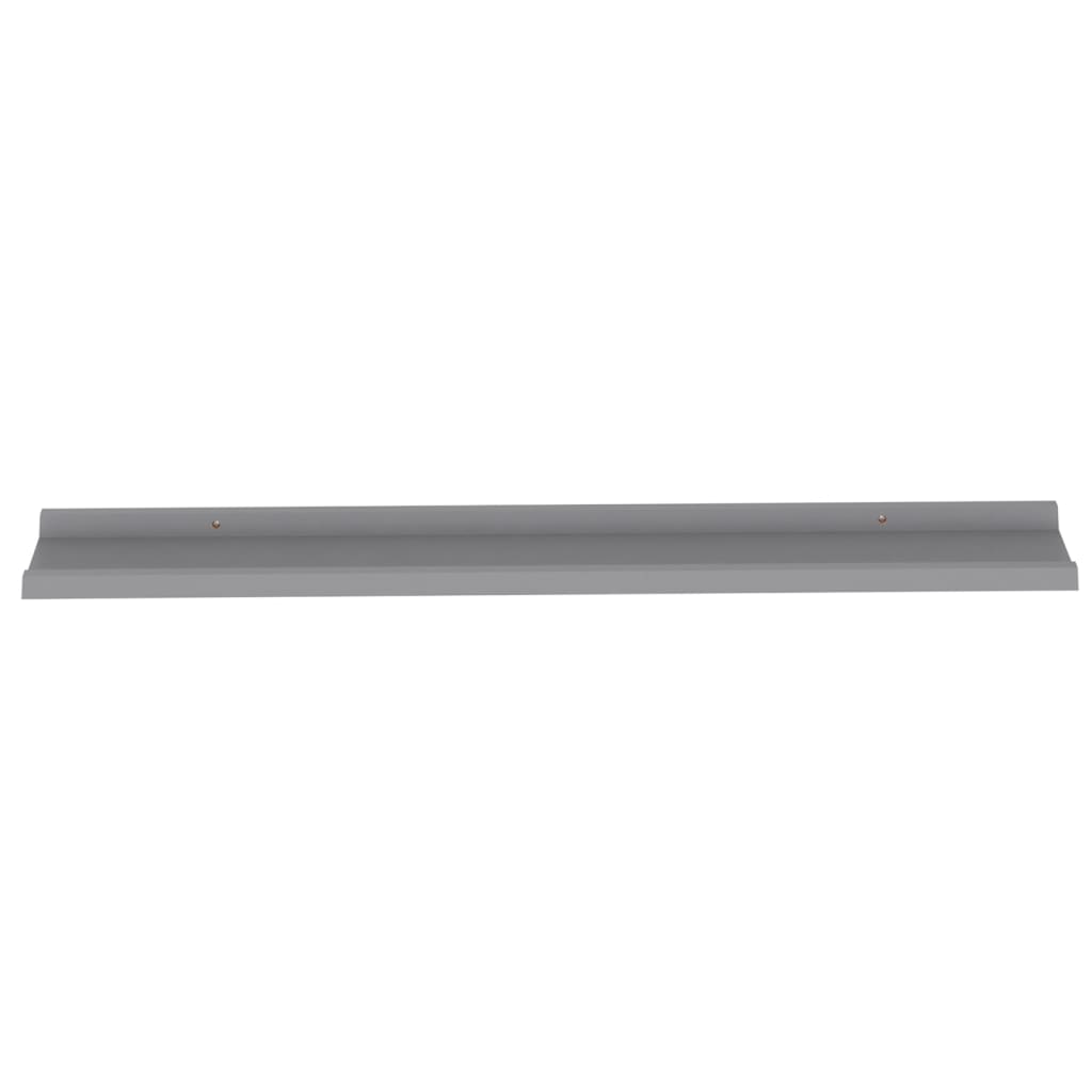 Wandregale 4 Stk. Grau 100x9x3 cm - Pazzar.ch