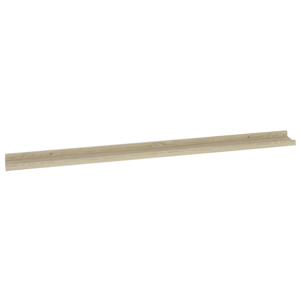 Wandregale 4 Stk. Sonoma-Eiche 115x9x3 cm - Pazzar.ch