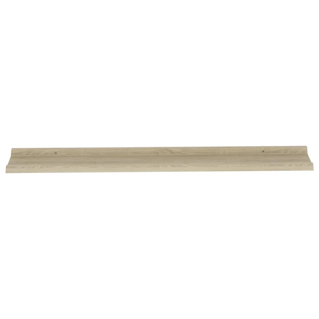 Wandregale 4 Stk. Sonoma-Eiche 115x9x3 cm - Pazzar.ch