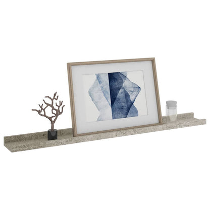 Wandregale 4 Stk. Betongrau 80x9x3 cm - Pazzar.ch