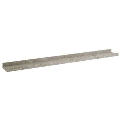 Wandregale 4 Stk. Betongrau 80x9x3 cm - Pazzar.ch