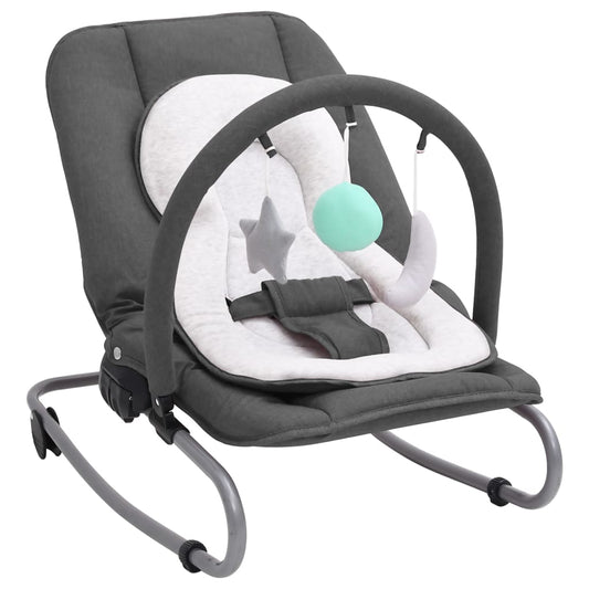 Babywippe Anthrazit Stahl - Pazzar.ch