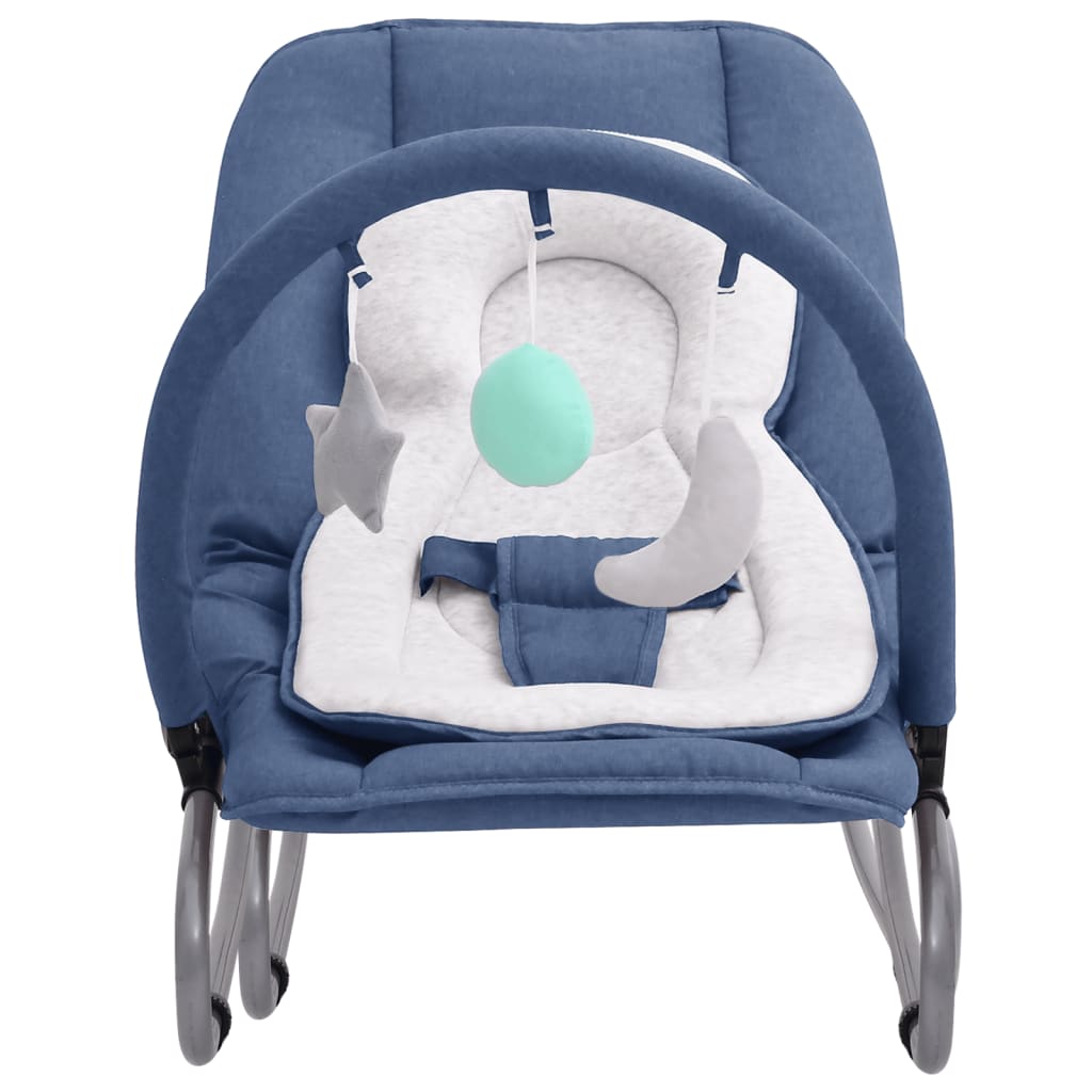 Babywippe Marineblau Stahl - Pazzar.ch