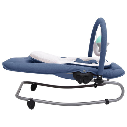 Babywippe Marineblau Stahl - Pazzar.ch