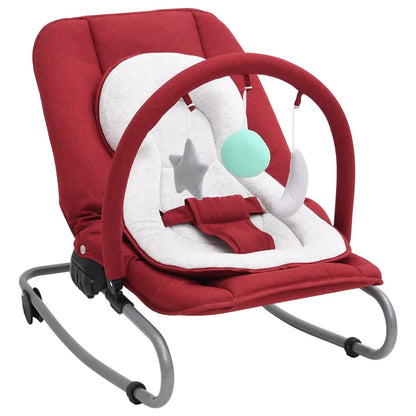 Babywippe Rot Stahl - Pazzar.ch