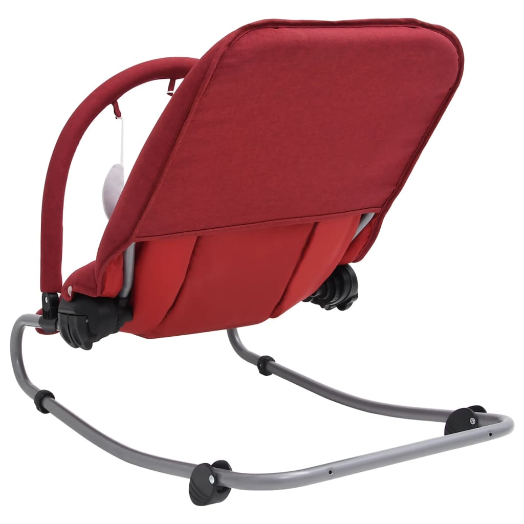 Babywippe Rot Stahl - Pazzar.ch