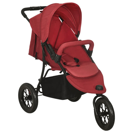 Kinderwagen Rot Stahl - Pazzar.ch