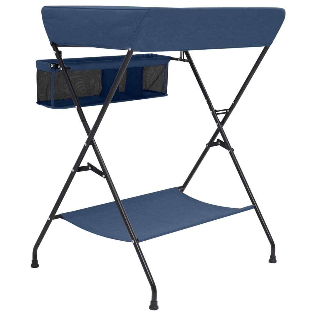 Wickeltisch Marineblau Eisen - Pazzar.ch