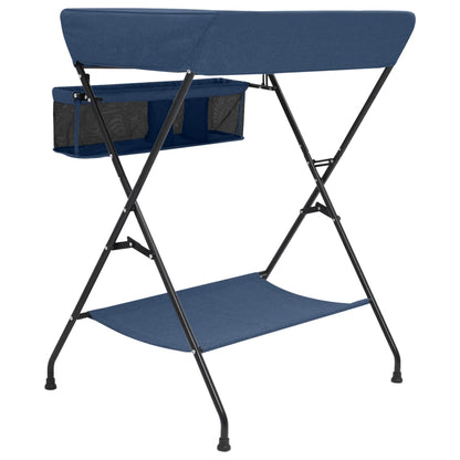 Wickeltisch Marineblau Eisen - Pazzar.ch
