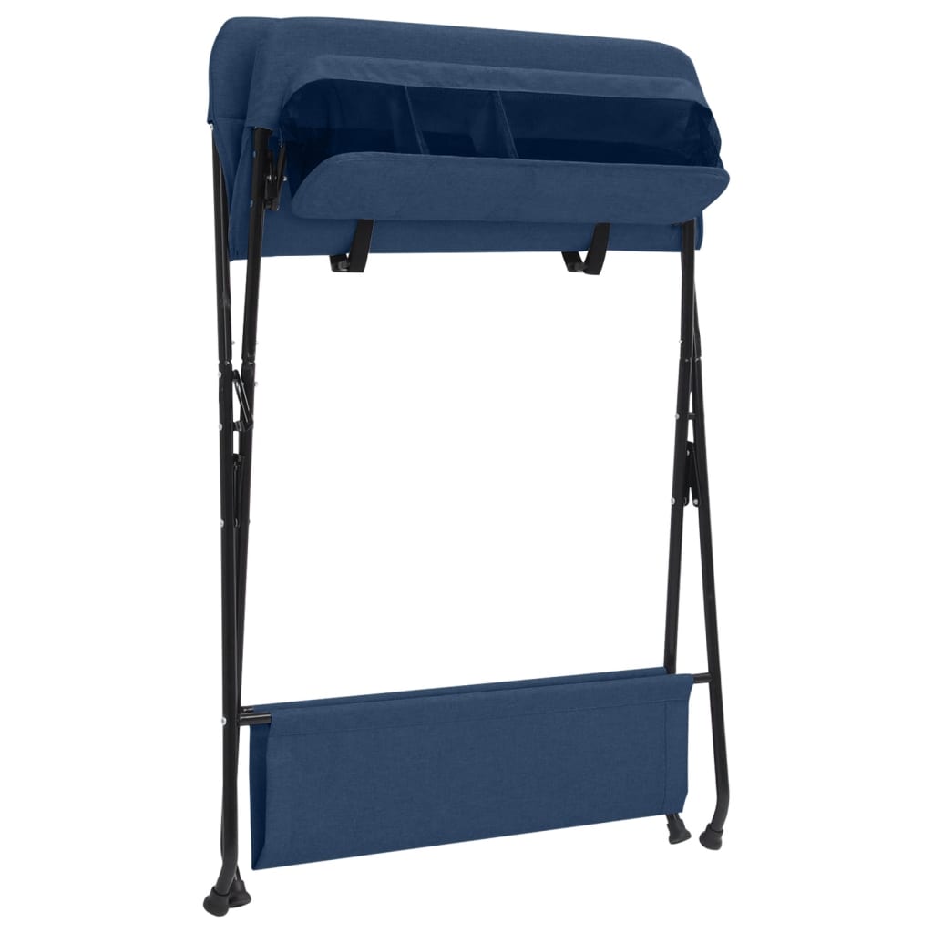 Wickeltisch Marineblau Eisen - Pazzar.ch