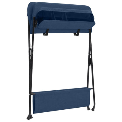 Wickeltisch Marineblau Eisen - Pazzar.ch