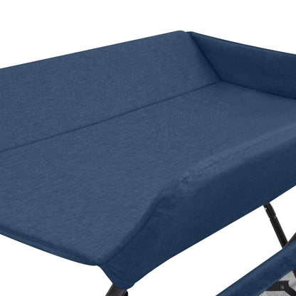 Wickeltisch Marineblau Eisen - Pazzar.ch