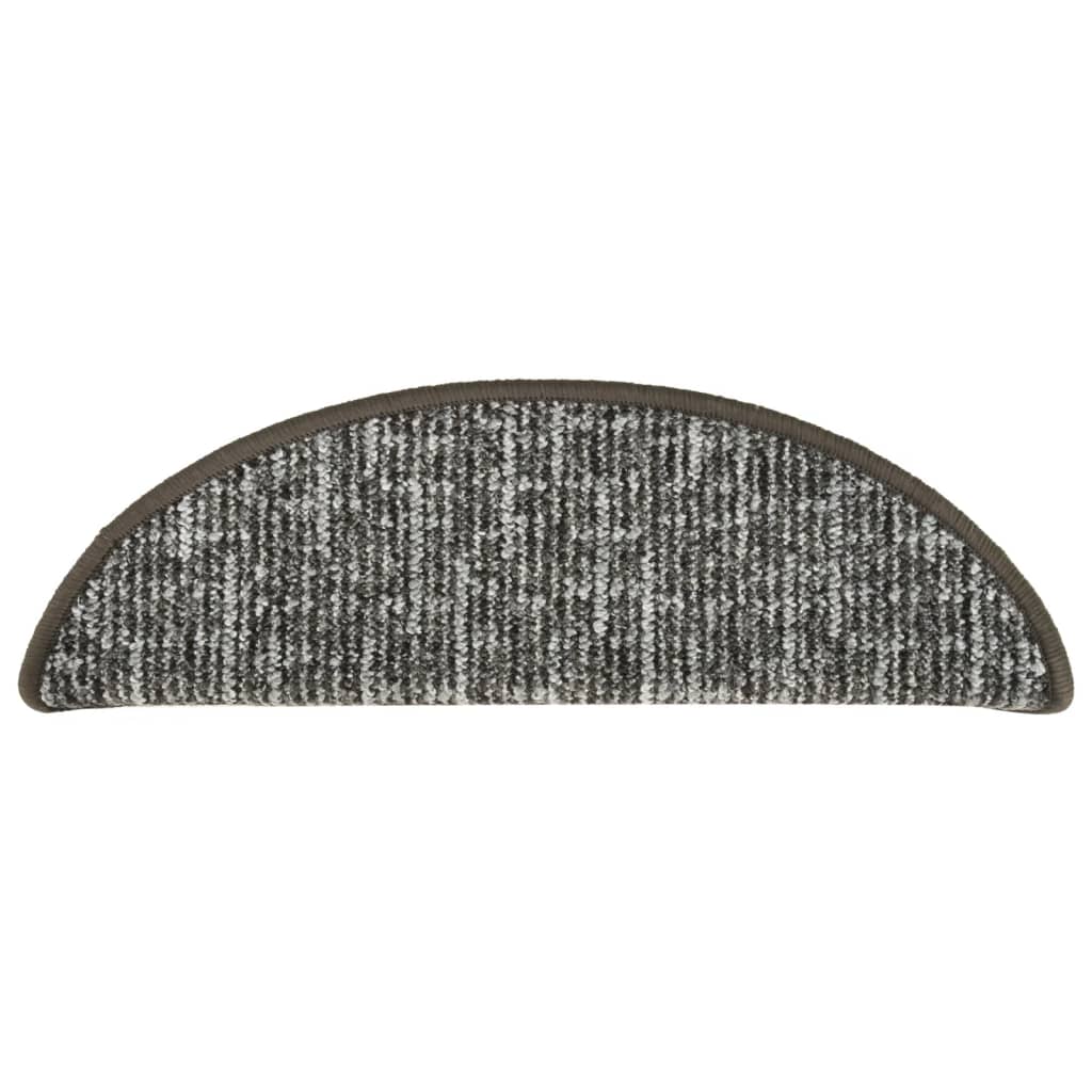 Treppenmatten 15 Stk. Anthrazit 56x17x3 cm - Pazzar.ch