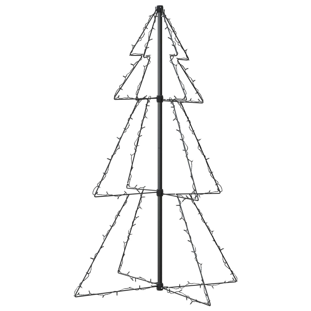 Weihnachtsbaum in Kegelform 160 LEDs Indoor & Outdoor 78x120 cm - Pazzar.ch