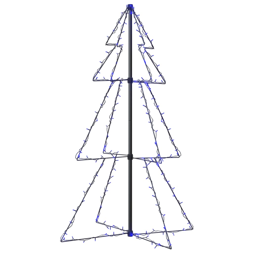 Weihnachtsbaum in Kegelform 160 LEDs Indoor & Outdoor 78x120 cm - Pazzar.ch