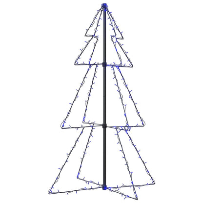 Weihnachtsbaum in Kegelform 160 LEDs Indoor & Outdoor 78x120 cm - Pazzar.ch