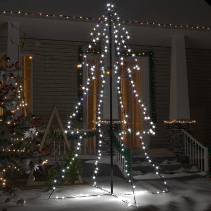 Weihnachtsbaum in Kegelform 240 LEDs Indoor Outdoor 118x180 cm - Pazzar.ch