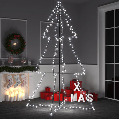 Weihnachtsbaum in Kegelform 240 LEDs Indoor Outdoor 118x180 cm - Pazzar.ch